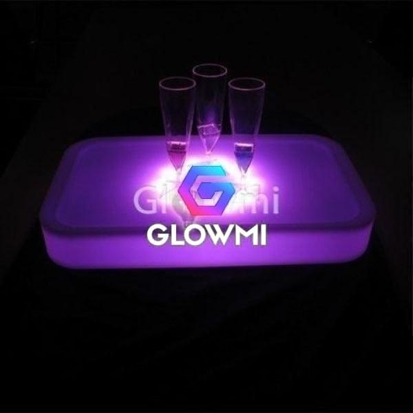 LED Serving Tray - LED Display Stands & Accessories - Glowmi LED Furniture & Decor