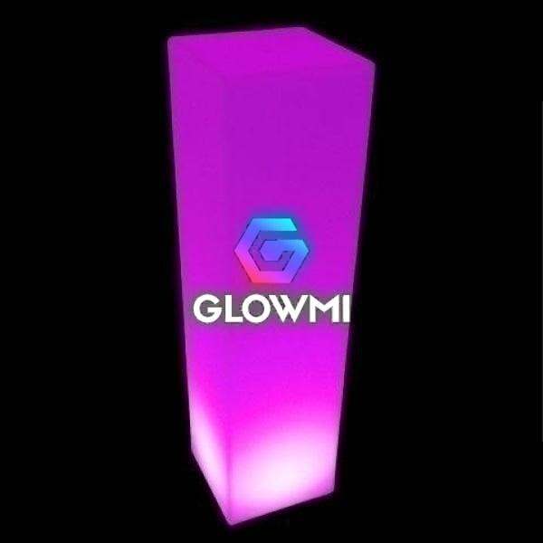 LED Square Column/Pillar - Multiple Sizes - Glowmi LED Furniture & Decor 