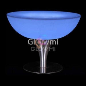 LED Vino Round Lounge Table - LED Table - Glowmi LED Furniture & Decor