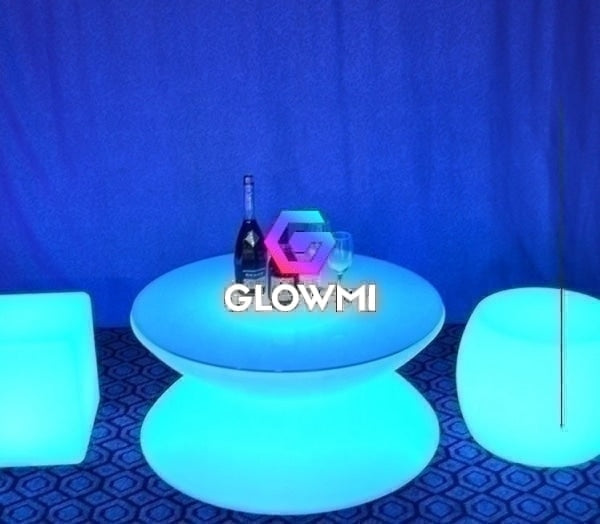 Glowmi LED Lounge/Coffee Tables Lunar LED Circular Lounge Table
