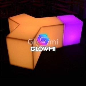 Modular Y Shaped LED Bench - Glow Benches - Glowmi LED Furniture & Decor