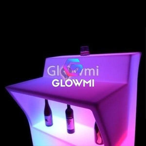 Monaco LED Modular Bar - Straight Panel - Bar Counter - Glowmi LED Furniture & Decor