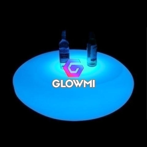 Pebble LED Lounge Table - Glowmi LED Furniture & Decor 