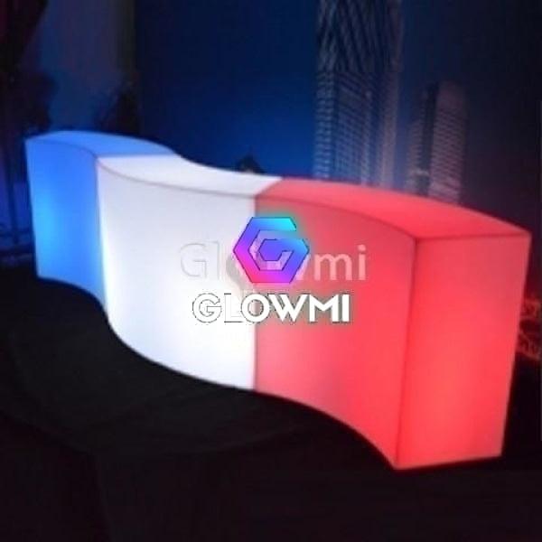 Rio LED illuminated Modular Bar Counter - Glowmi LED Furniture & Decor 