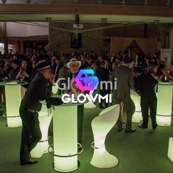 The Asti LED Ice Bucket Cruiser Table - Cruiser Tables - Glowmi LED Furniture & Decor