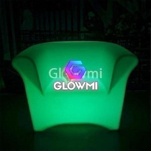 The Glamorgan LED Lounge Armchair - LED Chairs - Glowmi LED Furniture & Decor