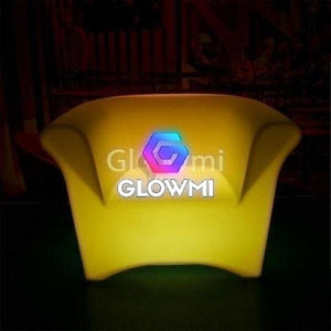 The Glamorgan LED Lounge Armchair - LED Chairs - Glowmi LED Furniture & Decor