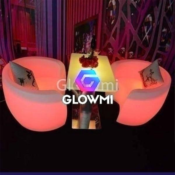 LED Glowing Furniture Niagara LED Glowing Chair for Modern Spaces