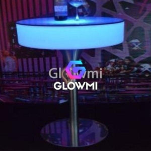 The Savoy LED Cruiser Table - Cruiser Tables - Glowmi LED Furniture & Decor