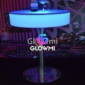 The Savoy LED Cruiser Table - Glowmi LED Furniture & Decor 
