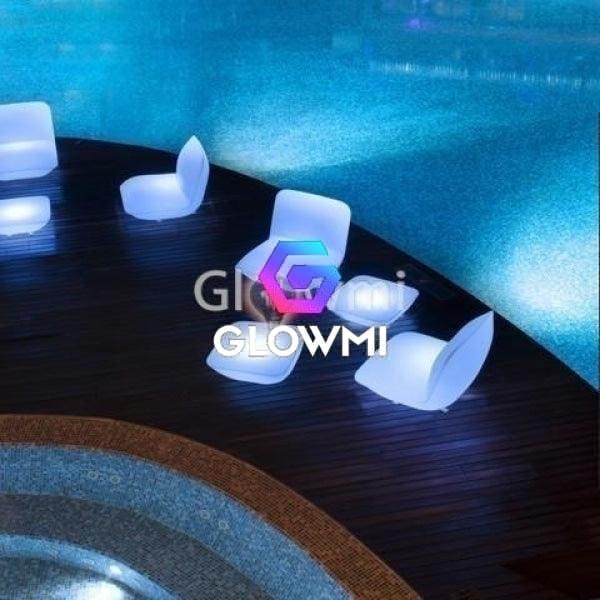 The Tiffany LED Low Lounge Chair - M & L Sizes Available - LED Chairs - Glowmi LED Furniture & Decor