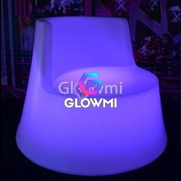 The Virginia LED Glowing Chair - Glowmi LED Furniture & Decor 