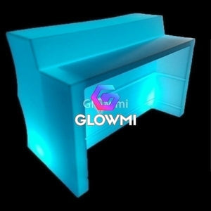 Wave LED Bar Counter - LED Bar Counter - Glowmi LED Furniture & Decor